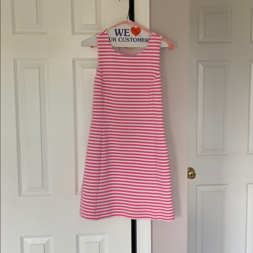 Pink and white striped Lilly Pulitzer Dress